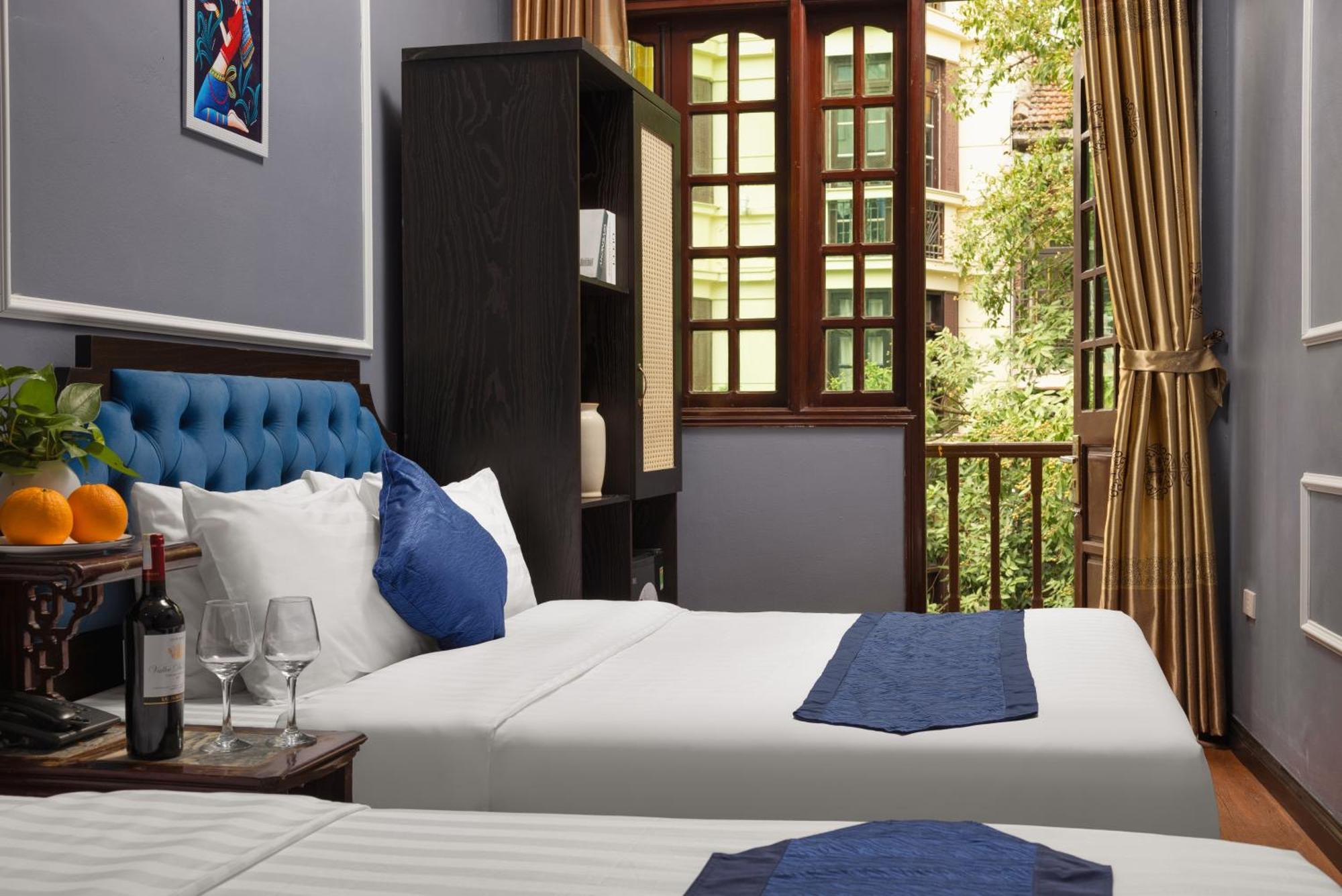 Amanda Boutique Hotel & Travel 하노이 외부 사진